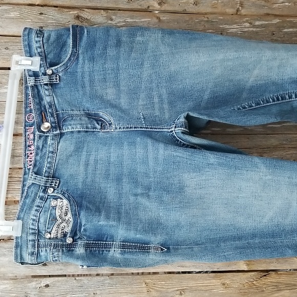 REBEL AND Soul SIZE 16 HIGH WAIST BLINGY SKINNY Jeans - Picture 9 of 16